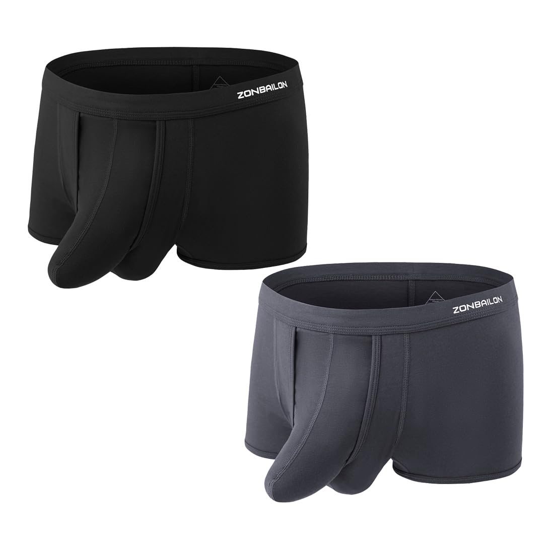 Amazon | [BIATUWFEI] ボクサーパンツ 蒸れない 陰嚢分離型 前閉じ