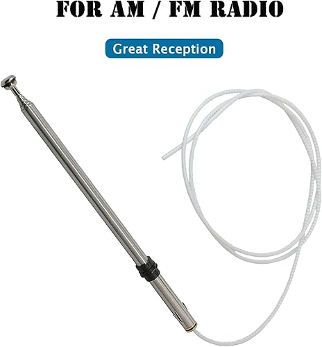 Miniatura 2 de Anina Mástil de antena de alimentación para automóvil compatible con Toyota Camry-Celica-MR2-Vienta-Holden Apollo 1990-1996 para recepción de radio