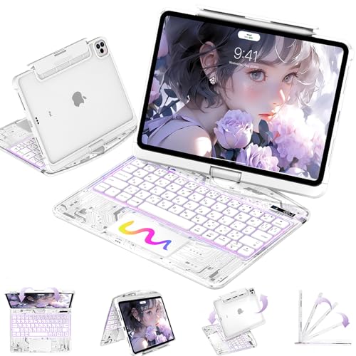 iPad 10.2インチ マジックキーボード ケース 日本語配置 360度回転式 Amazon.co.jp: DODOLIVE iPad用 キーボードケース 10.2 インチ第7/8/9