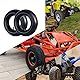 4.00-6 Schlauch 4.10/3.50-6 Hochleistungsschlauch mit Geradem TR13-Ventilschaft Ersatz fürGokart Schubkarre ATV Rasenmäher Handwagen Schneefräsen Gorilla Cart 2 Pack