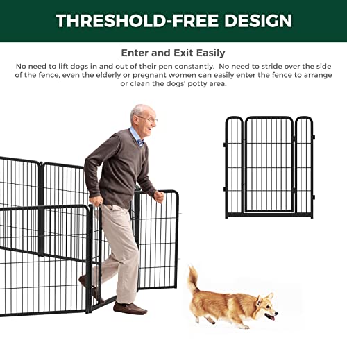 Fxw Homeplus Dog Playpen Designed For Indoor Use, 32" Height For Medium Dogs│Patent Pending #TOP2