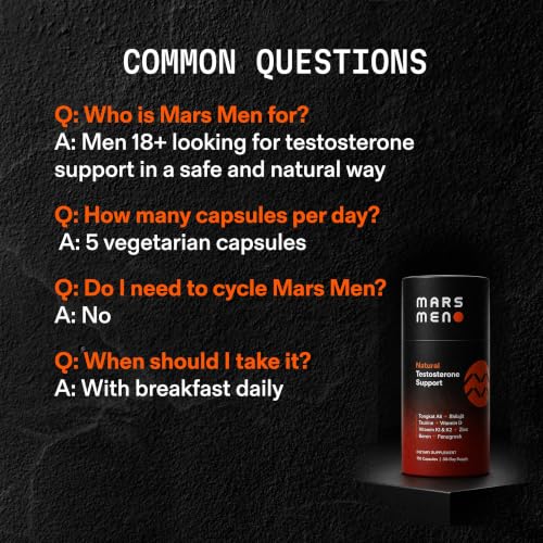 MARS MEN Testosterone Booster