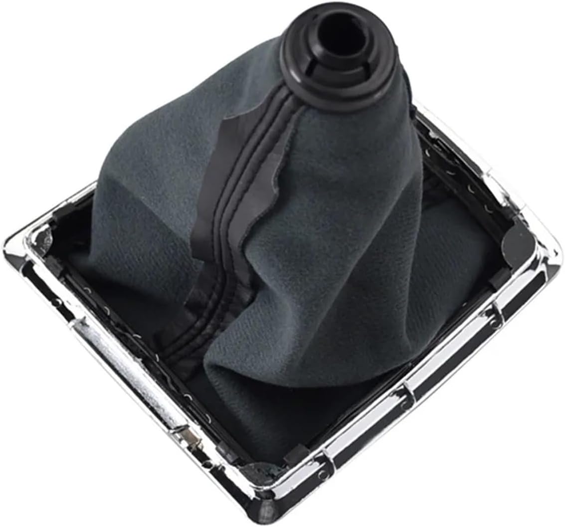 Car Styling Gear Shift Knob Gaiter Boot Cover Case Compatible for Mondeo Fiesta 2004 2005 2006 2007 2 MK2 FL MK3 MK4 MK7(5-Speed)