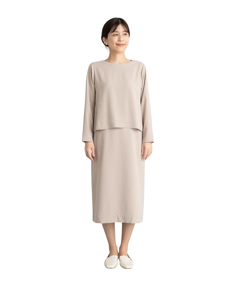 アーバンリサーチ LAATO layered one piece セール】コードレースレイヤードワンピース（ワンピース