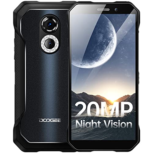 DOOGEE S61 Telephone Portable Incassable 2022, 6Go+64Go, 20MP Vision Nocturne Caméra, 6.0' Téléphones Incassable Android 12, 5180mAh Smartphones, IP68/69K Smartphone Étanche, 4G Dual SIM/Octa Core/NFC