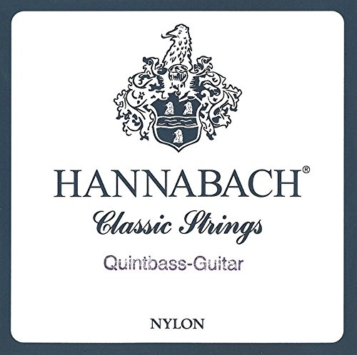 Hannabach 652837 Jeu de cordes pour guitare classique QUINT BASSE - Les Beatles, Paul McCartney, John Lennon, RIngo Starr, George Harrison Hannabach 652837 Jeu de cordes pour guitare classique QUINT BASSE