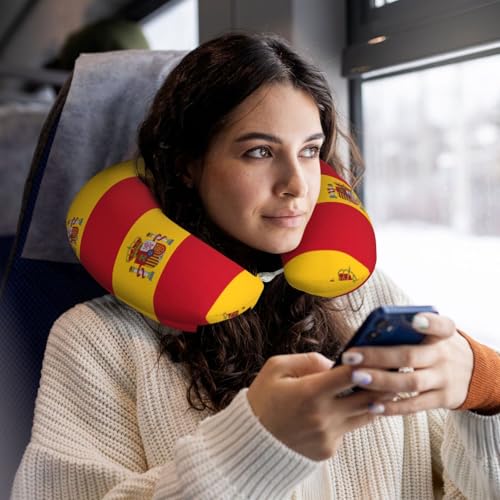 Almohada para cuello con funda negra y relleno de poliéster miniatura 6