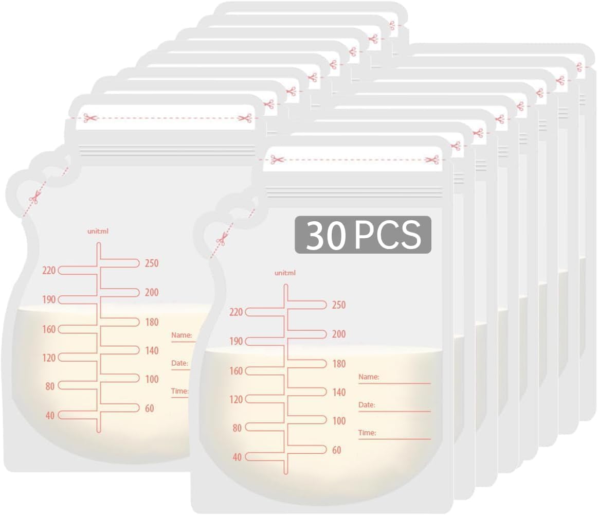 SKY-TOUCH 30pcs 250ml Breast Milk...