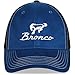 Ford Bronco Official Licensed Logo Embroidered Hat - Adjustable Men's Cap Blue