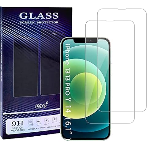 UNO' Protecteurs d'écran en verre trempé pour iPhone Cover