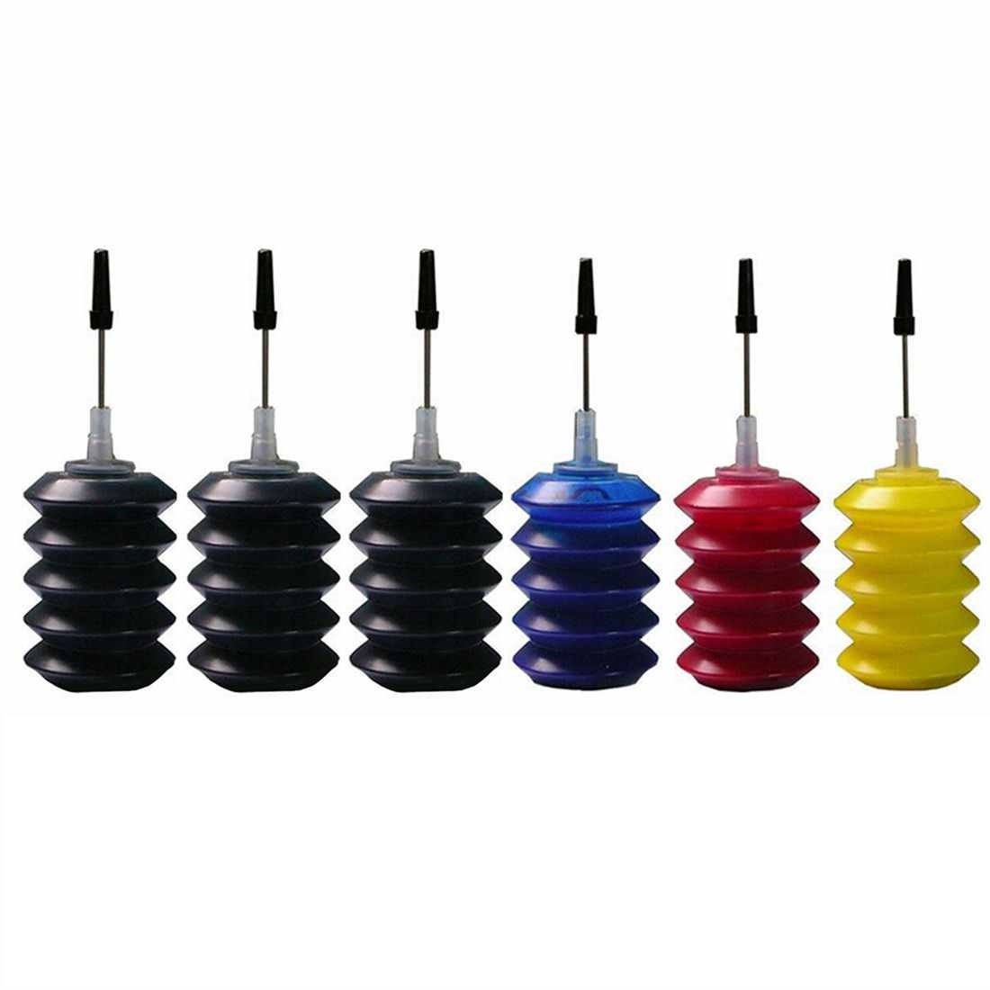 Amazon.com: HP 61 - Juego de cartuchos de tinta HP 61 para HP Envy 4500,  5530, 4502, Deskjet 2050, 3050, 2540, 1050, 1510, 1000, 1010, 3050A, 2544,  2542, OfficeJet 4630 262626262626262 0 Impresoras (30UFHP61B3TC1) 6PK 1.0  fl oz de tinta U FiLL 