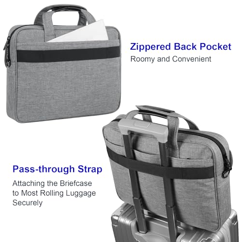 Taygeer Laptop Bag 15.6 Inch, Business Briefcase for Men Women, 15inch Water Resistant Messenger Shoulder Bag | Shoulder Strap, 52" Universal Replacement Laptop Shoulder Strap4