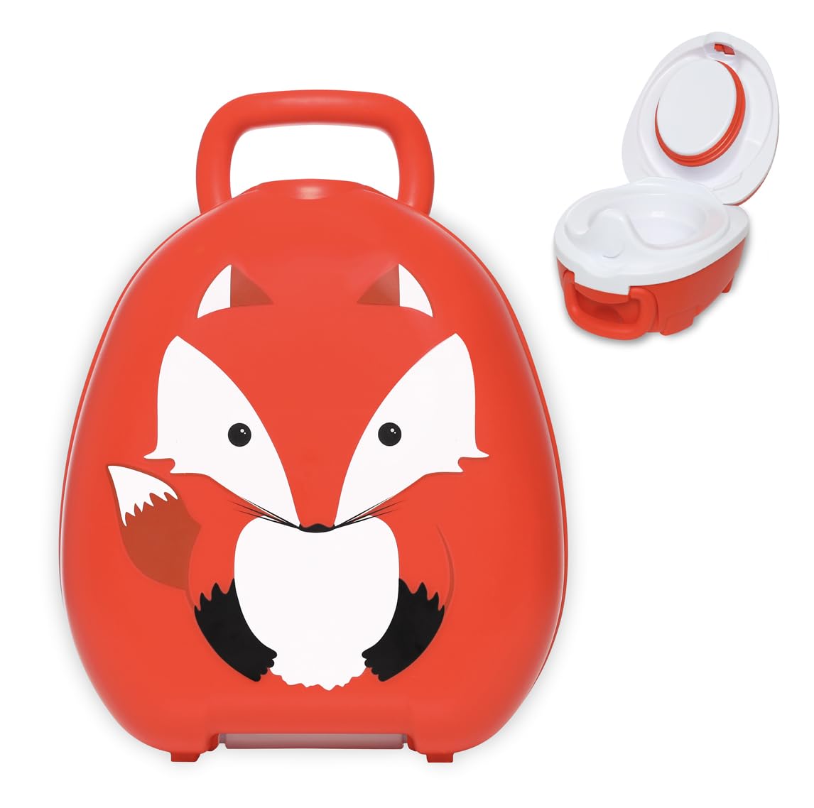 My Carry Potty - Travel Potty, Award-Winning Portable Toddler Toilet Seat for Kids to Take Everywhere (Dino) — view 11