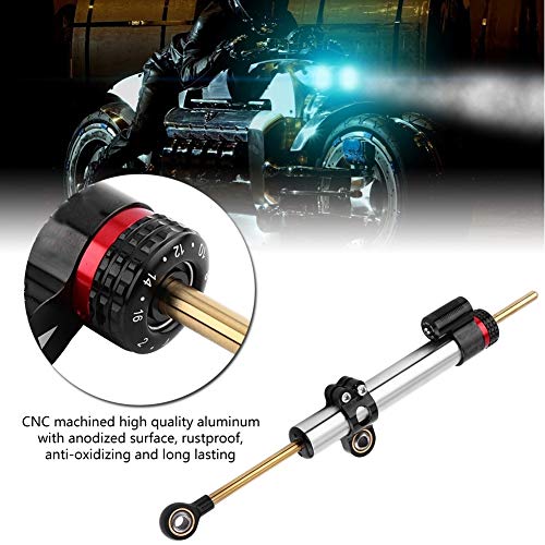 Amortisseur De Direction - Direction Amortisseurs en Aluminium De Moto Universel Stabilisateur Compatiable avec Mt10 MT 07 Mt09 Type Long - Image 3