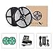 Produktbild LED-Strip-Leuchten Sync auf Musik 16.4Ft/32.8Ft LED Light Strip 300 LEDs SMD 5050 Wasserdichte RGB-Streifenlichter IR Controller+12V 6A Power,32.8ft