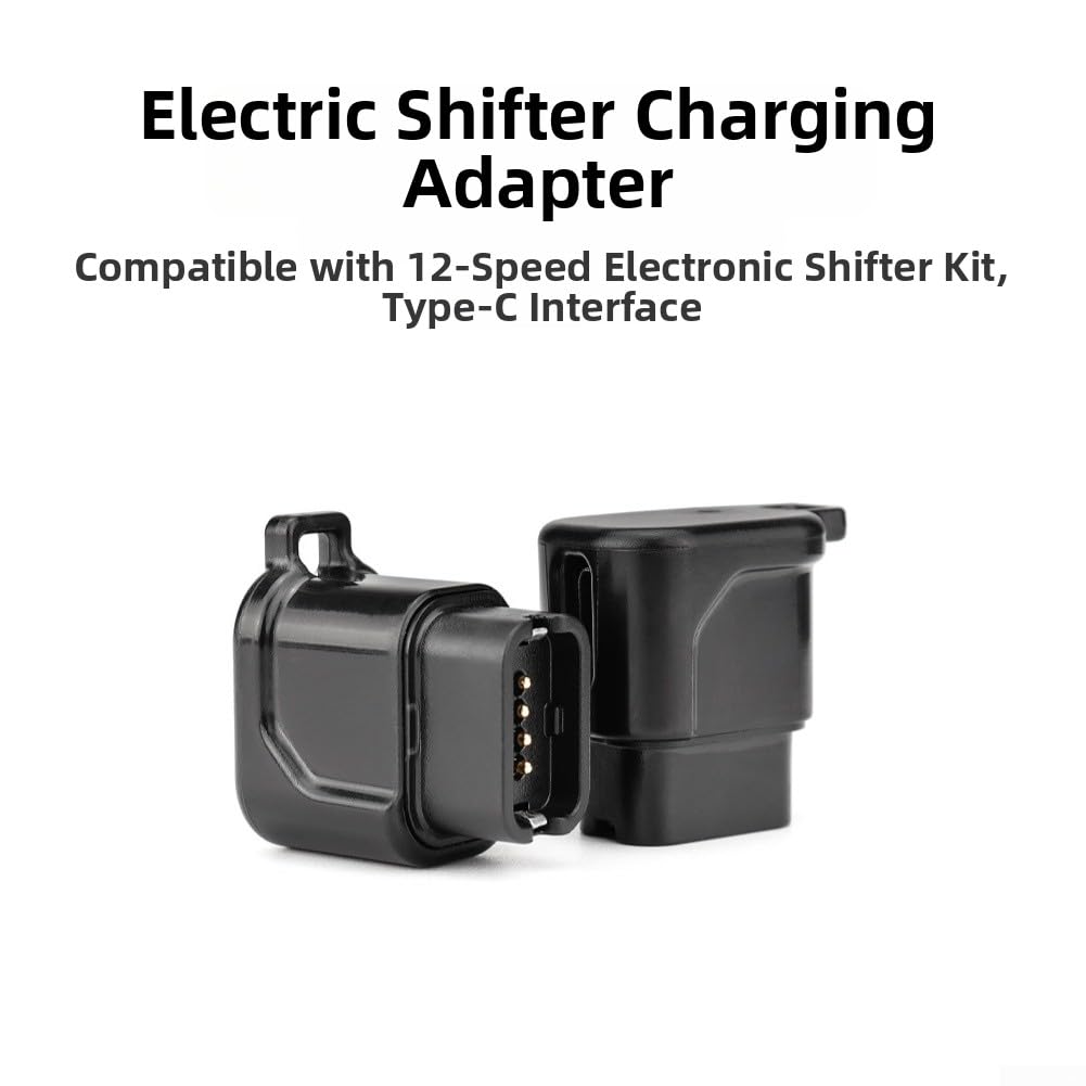 Adattatore di ricarica USB-C per deragliatori Shimano-Di2, caricatore elettronico per deragliatore posteriore per sistemi DI2/adattatore di alimentazione per bicicletta a 12 velocità