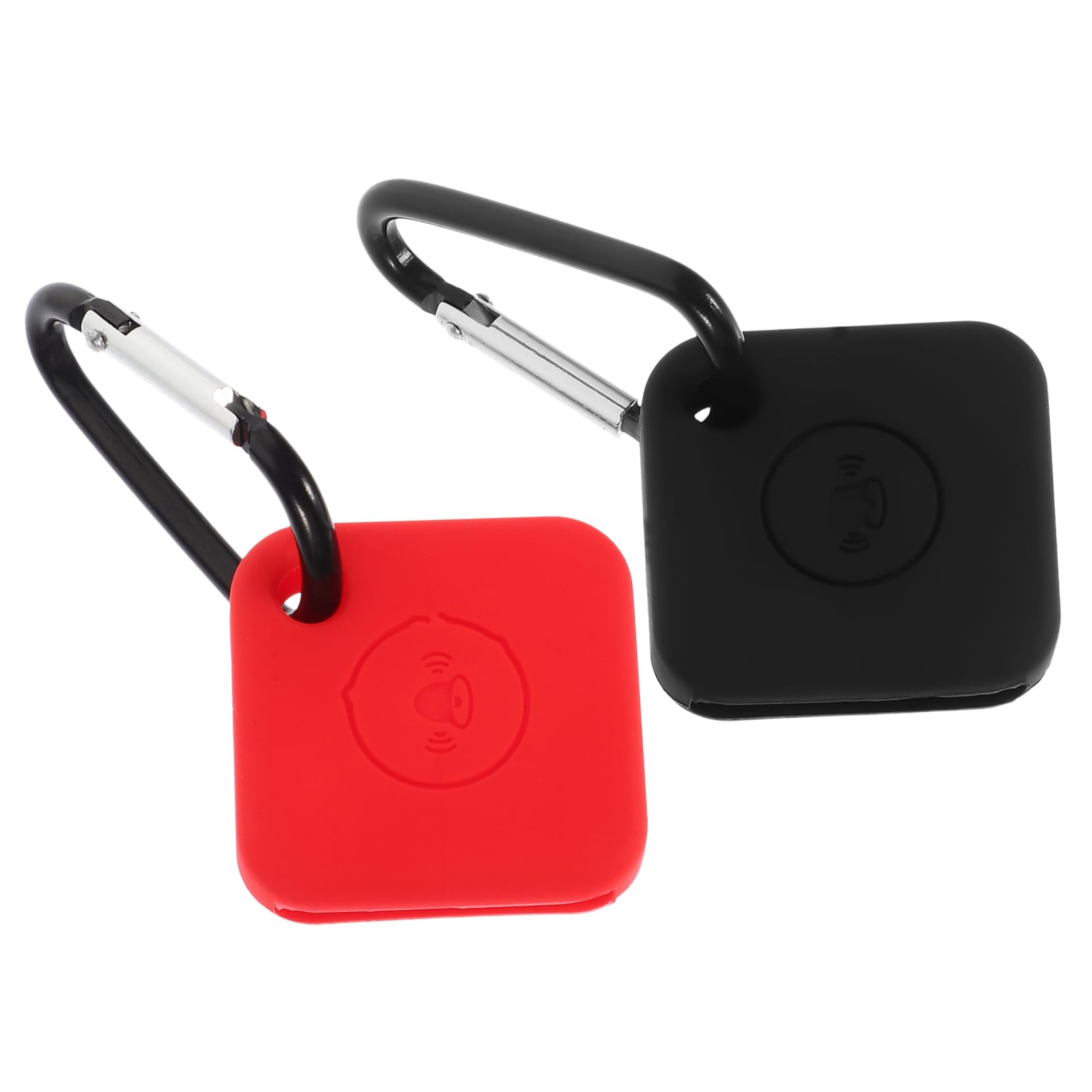 Gadpiparty 2pcs Silicone Accessory for Tile Mate -Resistant Soft -Lost Design Convenient Carry Clip Compatible Tracker