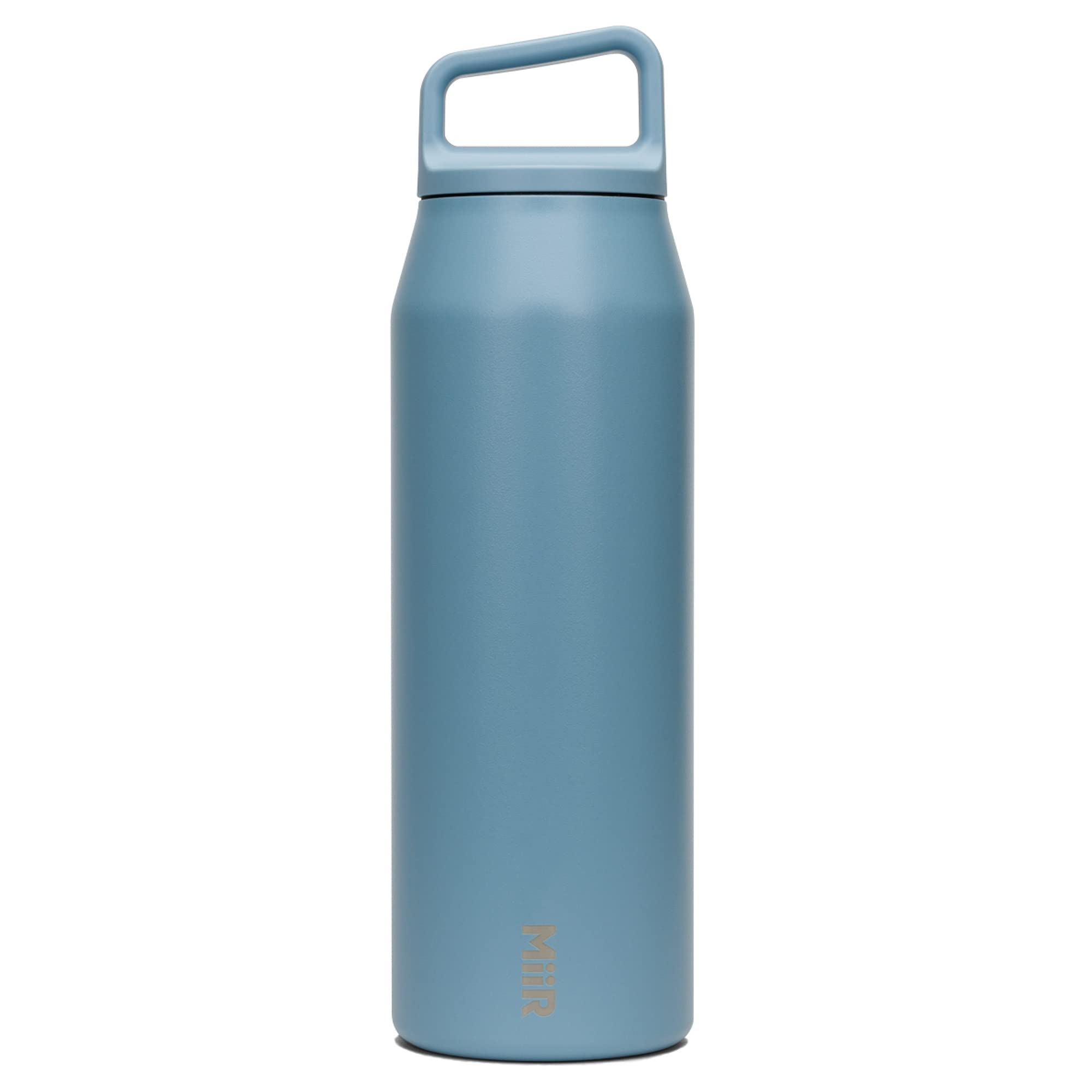 MiiRWide Mouth Water Bottle - 20oz Insulated Water Bottle in Stainless Steel with Double Wall Vacuum Insulation, Leakproof Design, Keeps Drinks Hot or Cold
