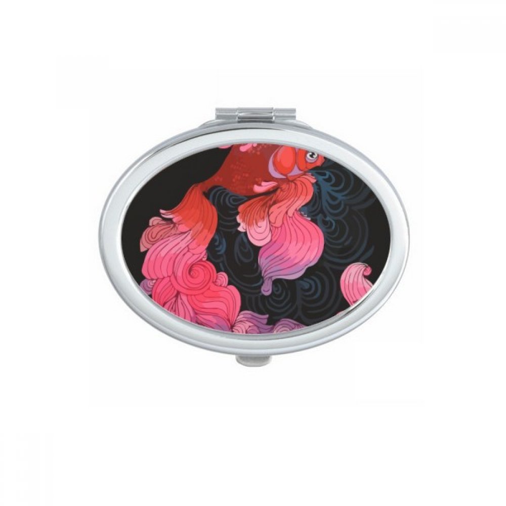 Miroir compact de voyage mignon pour rester fraîche durant vos trajets professionnels