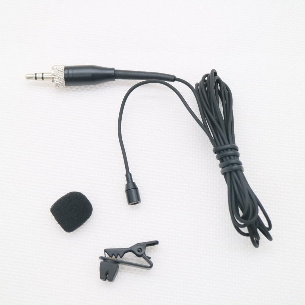 Tie Clip On Lavalier Microphone for Sennheiser Wireless Pocket System 3.5mm Lock Jack - Image 5