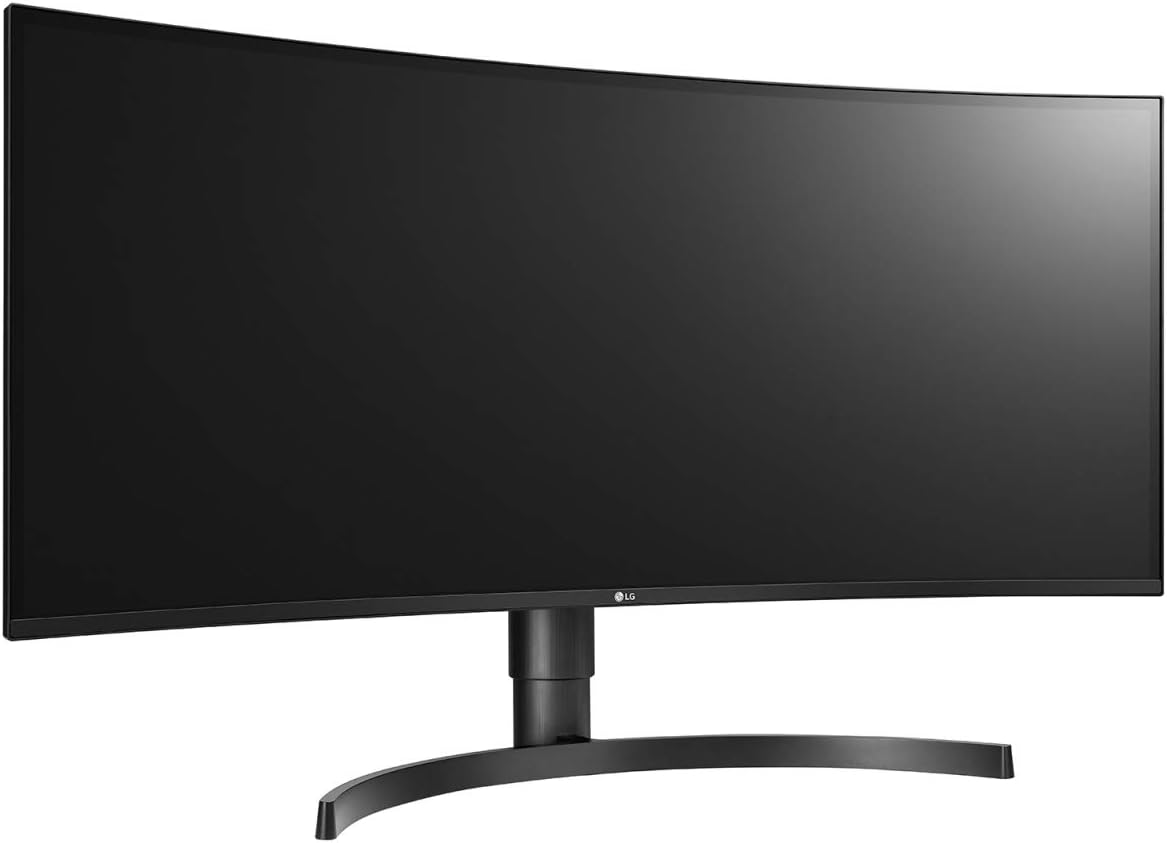 LG 34WL85C-B UltraWide 34” 21:9 Curved WQHD (3440 x 1440) IPS Display, sRGB 99% Color Gamut, HDR 10, Height/Tilt Adjustable Stand – Black