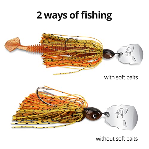 Madbite MLUBLJKIT-5 Bladed Jig Fishing Lures thumb #6