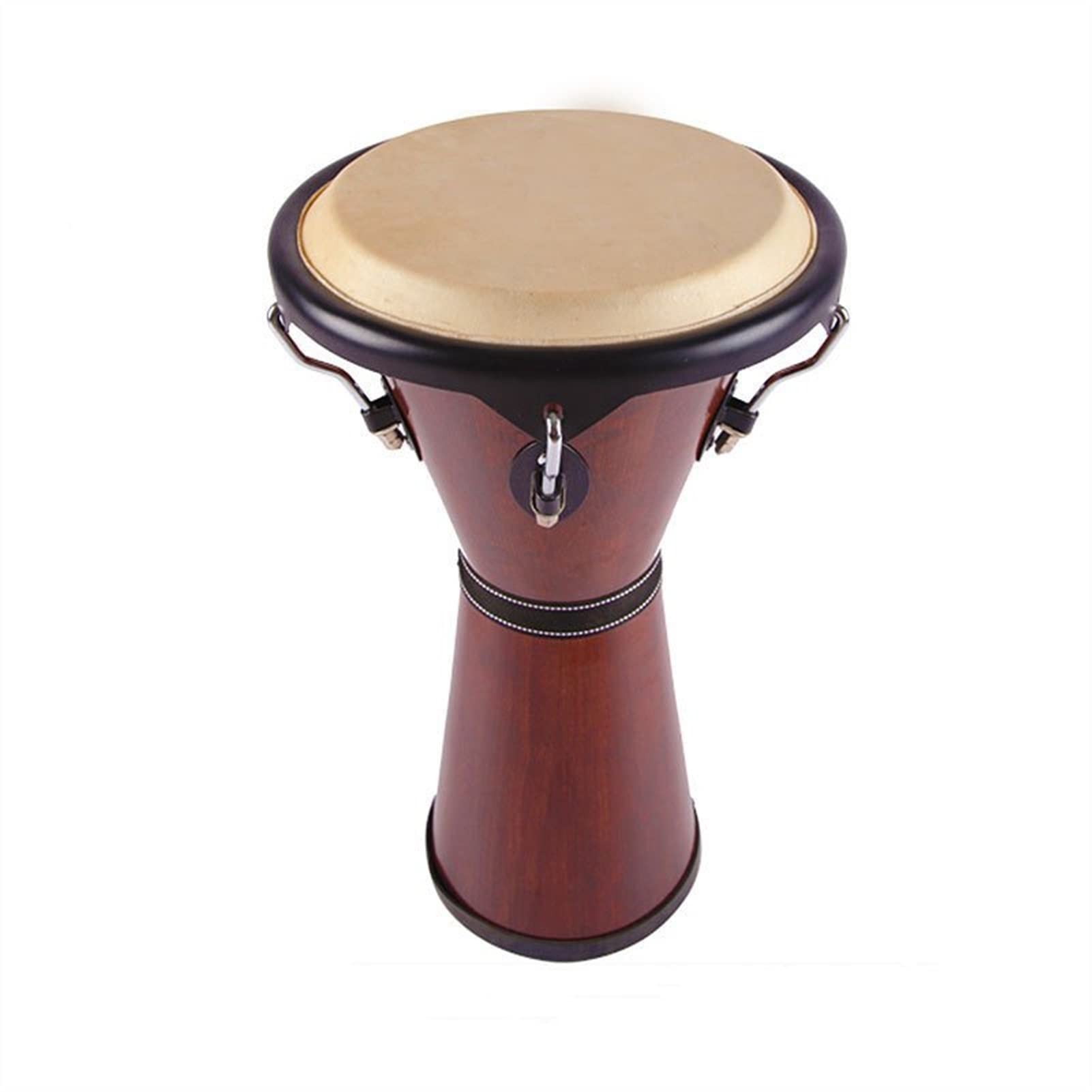 TSTS Tambor djembé Layadora De Cabeza De Djembe Africano De 12 Pulgadas Caballo De Cabra Djembe Instrumento De Entrenamiento De Instrumentos Musicales para Niños