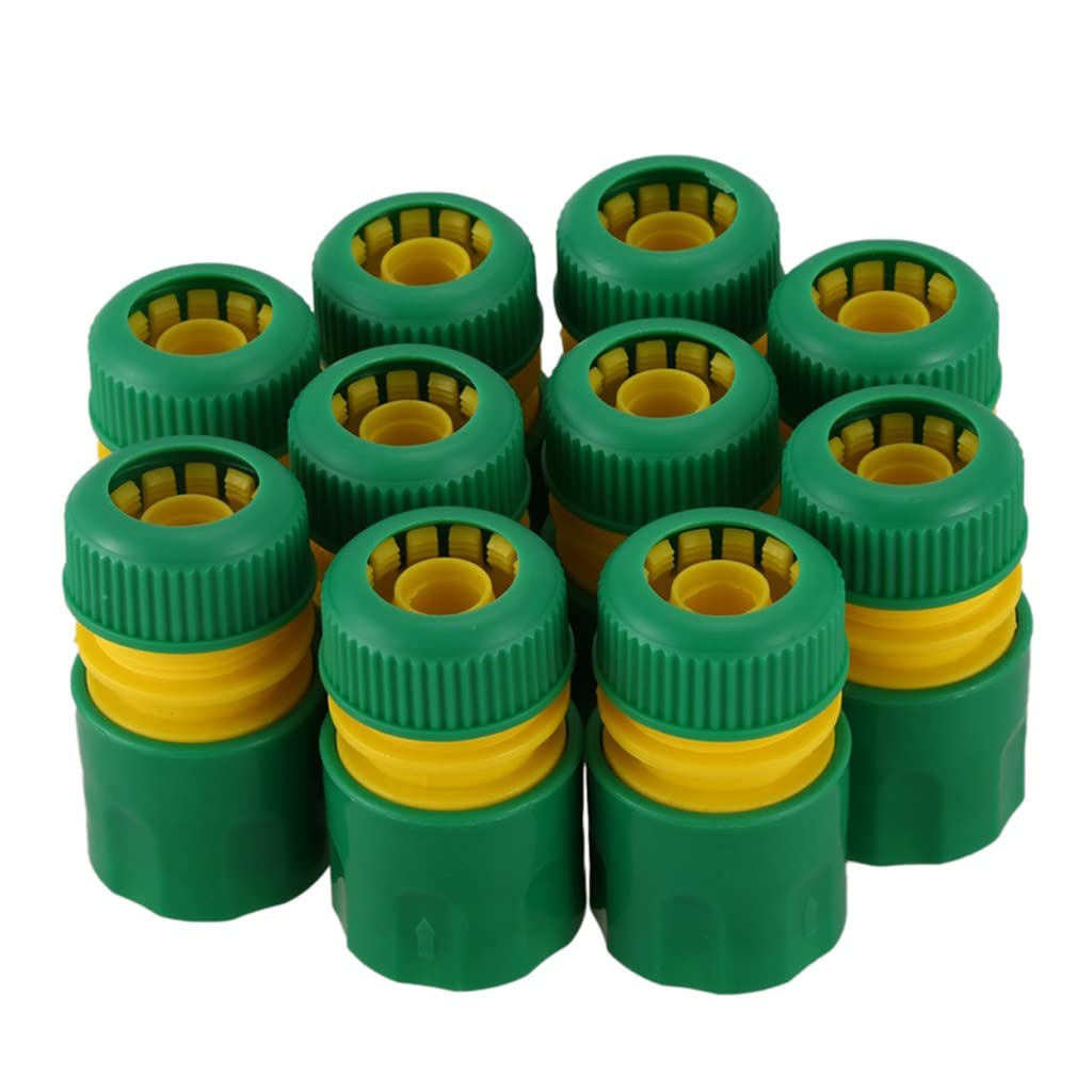 Connecteur rapide tuyau d'eau 1/2 pouce pour stopper les fuites au robinet de jardin