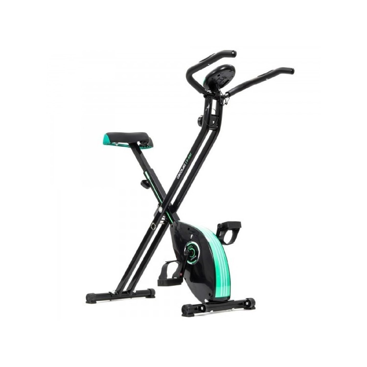 Cecotec Rower treningowy, składany, z oparciem z kołem zamachowym