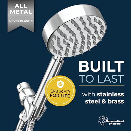 Hammerhead Showers 1F-HHS-CH-2.5 ® All Metal Handheld Shower Head thumb #1