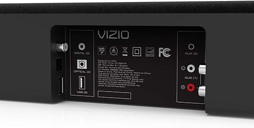 Miniatura 6 de VIZIO Barra de sonido para TV con subwoofer inalámbrico barra de sonido de audio doméstico 21 con Bluetooth de 38 pulgadas SB3821-C6