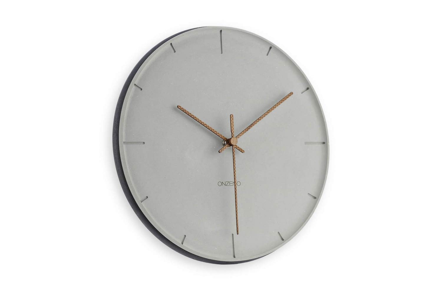 ONZENO® Reloj de Pared de diseño 'The Oldschool.' sin Ruido