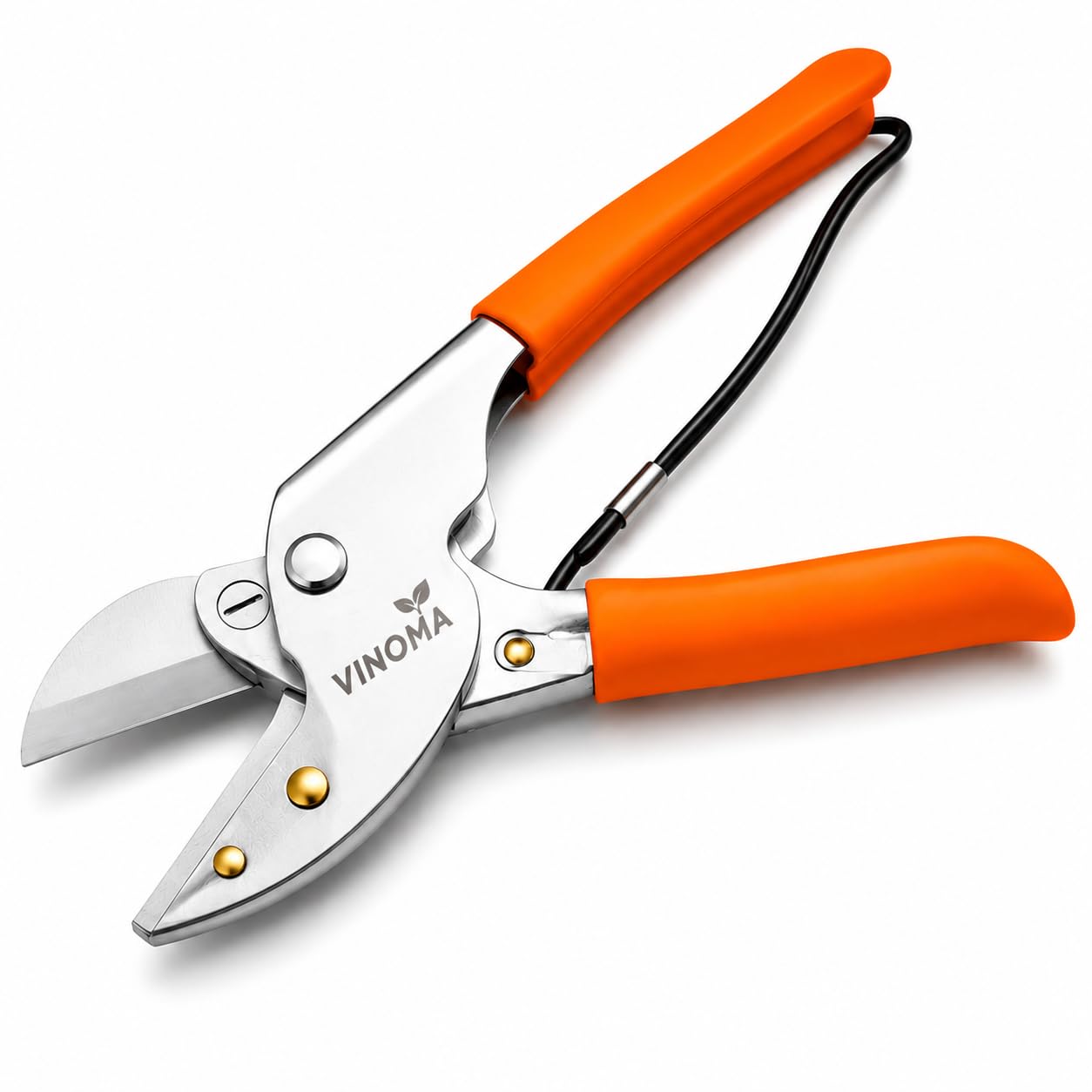 Heavy Duty Anvil Pruner Cutter for Garden, Plant Cutter for Garden with Sharp Alloy Steel Blade, Tree Cutter, Branch Cutter, Garden Scissors for Plants, Pruning Cutter with Safety Lock-image-24