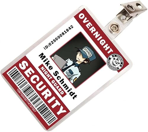 Miniatura 2 de FNAF Cinco noches en Freddy Mike Schmidt identificación de seguridad