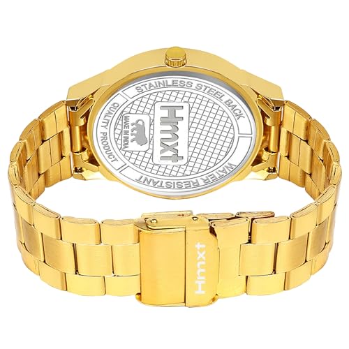 Image of HMXT-138 Glorious Gold Series Men's Elegance and Exceptional Performance| Fashionable and Styish Analog Watch - Perfectly Suited for Every Occasion, from Casual to Formal Wear