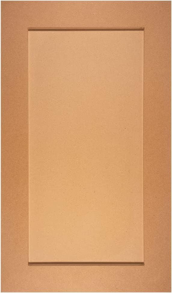 Unfinished MDF Cabinet Door Bathroom-Kitchen-Closet Replacement - Shaker Style (10 Inch Wide, 30 Inch Tall)