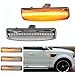 Lot de 2 clignotants latéraux à LED dynamiques pour Land Rover Range Rover Sport Discovery LR3 LR4 Freelander LR2 (Blanc)