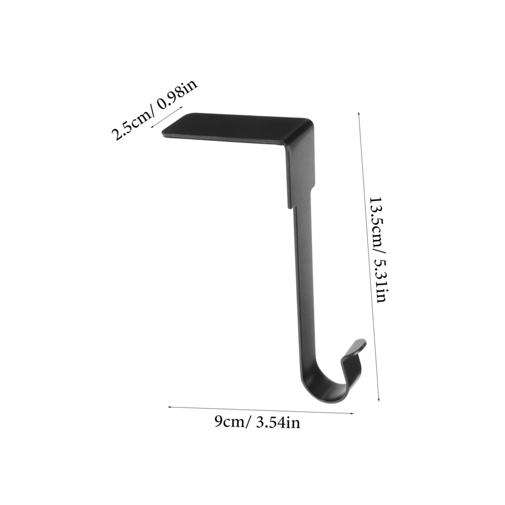 Cabilock Christmas Ornament Hook Shaped Stocking Hanger for Xmas Decoration Sturdy Light String Hanging Hooks for Garlands Wreaths and Holiday Decor