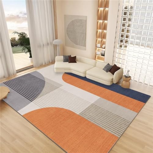 Alfombras de Habitacion Pequeñas Naranjas Marca Generic