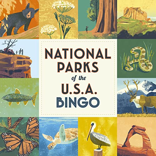 National Parks of the USA Bingo: Un juego de bingo para exploradores miniatura 1