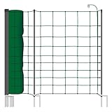 Das Elektronetz der absoluten Spitzenklasse - in 106 cm Höhe mit 20 Weidepfählen und Doppelspitze!