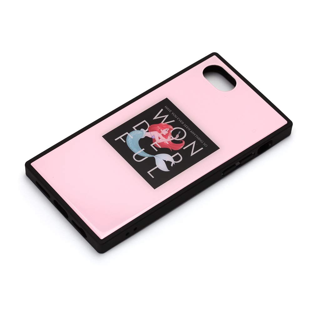 PGA iPhone 8/7/6s/6用 ガラスハイブリッドケース [アリエル] ピンク PG-DCS734ARL