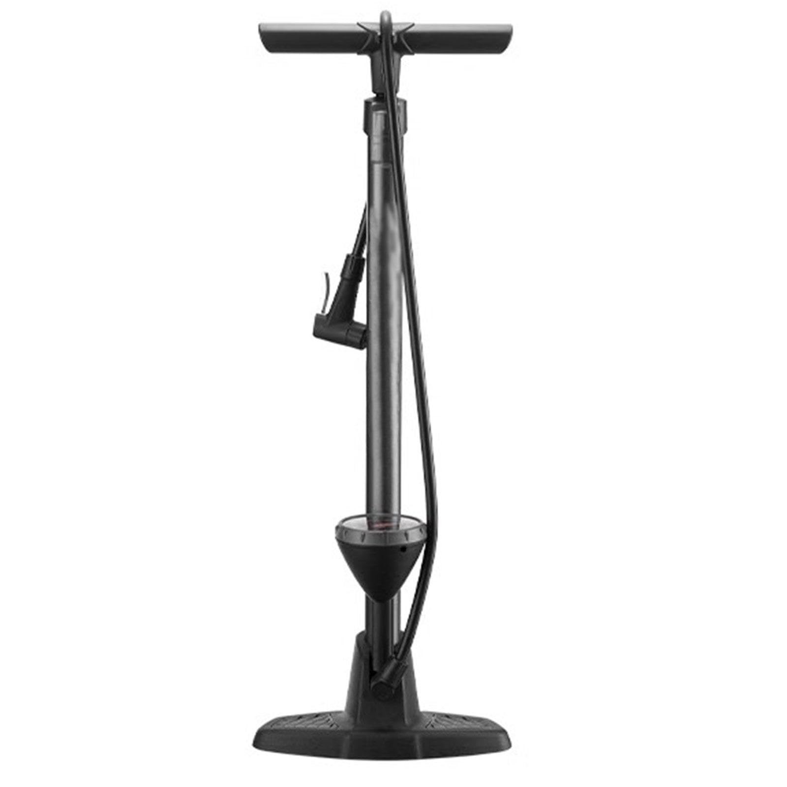 Bomba de Piso para Bicicleta con Manómetro - Se Adapta a Los Tipos de Válvulas Schrader y Presta para Bicicleta de Montaña de Carretera Neumáticos, Pelotas, Globos, Inflables