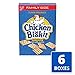 Chicken in a Biskit Original Baked Snack Crackers, Bulk Lunch Snacks, Family Size, 6 - 12 oz Boxes