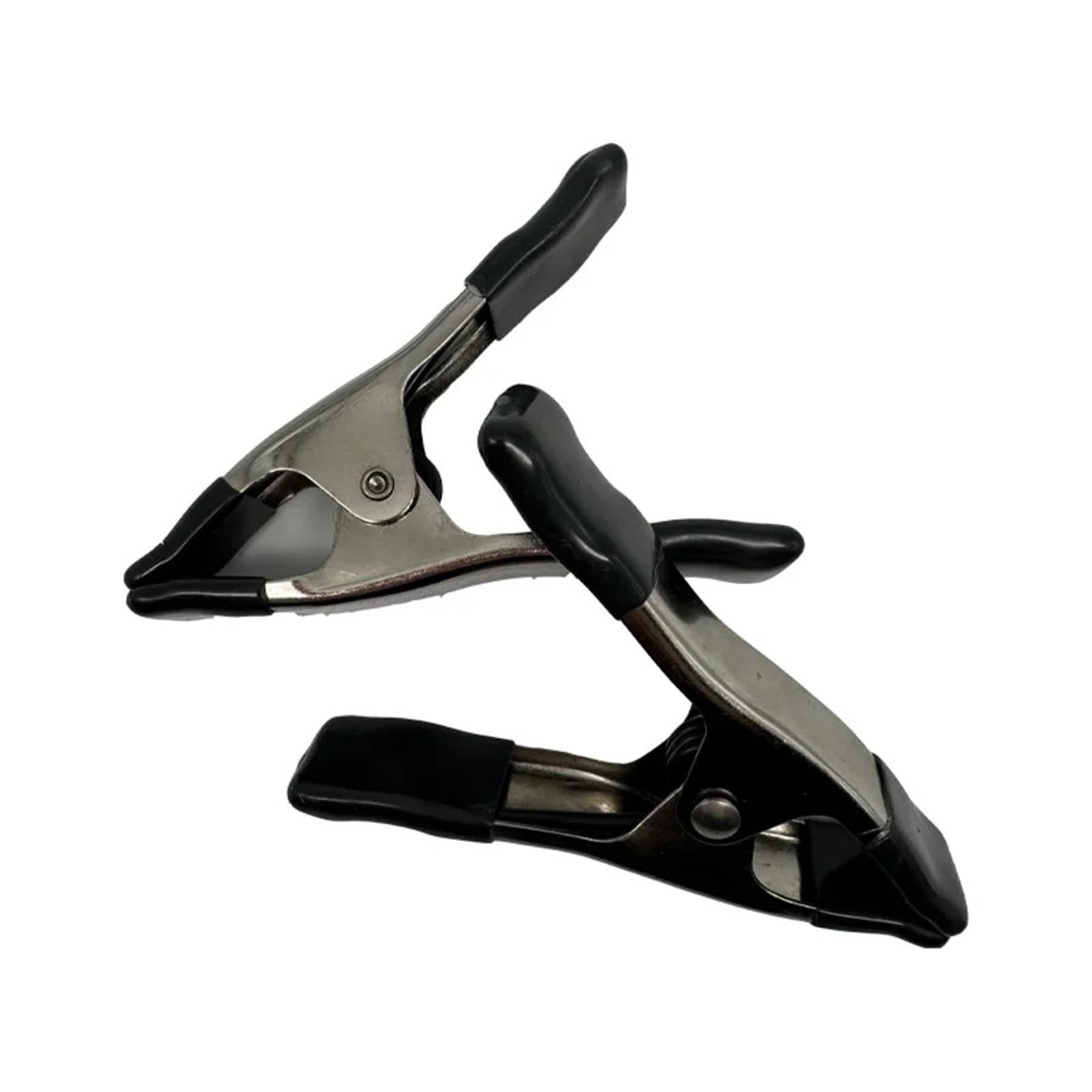 Lot de 5 pinces à ressort en acier de 10,2 cm pour ouverture de mâchoire - Grande pince robuste pour le travail du bois