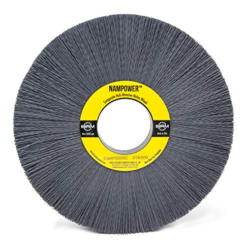 Cepillo de rueda de nailon carburo de silicio cw81500sc de 8 cm