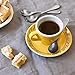 Knork Stainless Steel Demitasse Spoon (Set of 6), Matte Silver, Tiny Coffee-Appetizer Specialty Spoons, Specialty Demitasse