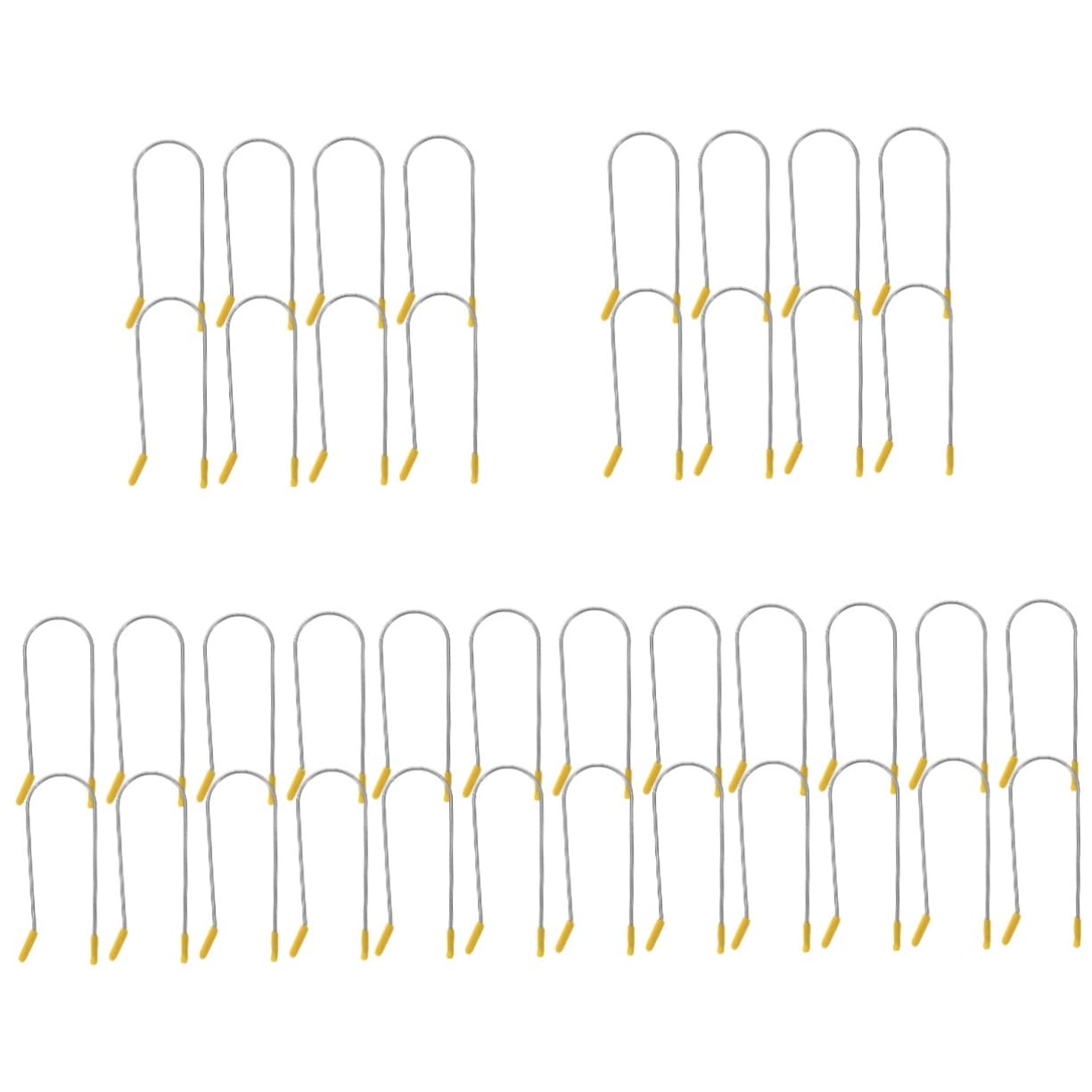 80piezas Para Rizador De Calor Clips De Sujeción Para Bigudíes Compatible Rodillos De Pelo Para Uso Casa y Salones