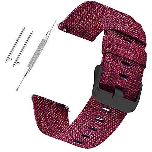Bracelet de montre de godet en nylon tressé résistant pour montre connectée et mécanique