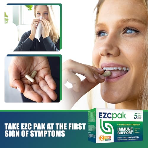 Image of EZC Pak 5-Day Tapered Immune Support Booster, Pack of 2